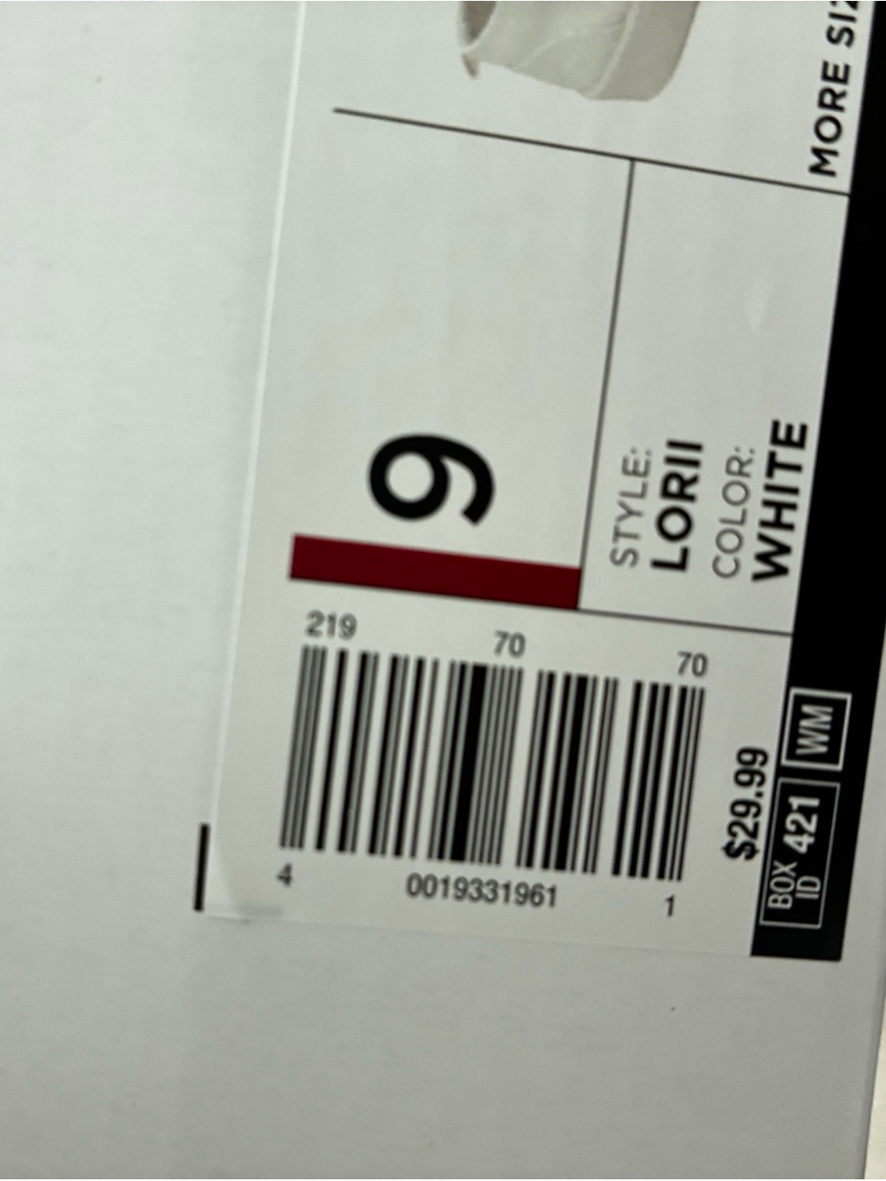 Sonoma Off-White Canvas Lace-Up Sneakers - Picture 4 of 4